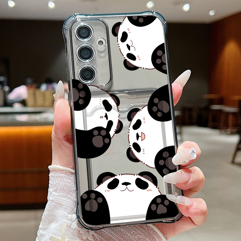 Samsung Galaxy A55 - Casing Ponsel Slot Kartu Untuk Samsung