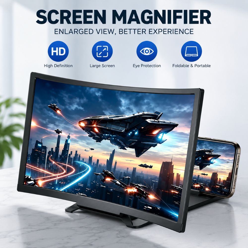 Matte Anti Glare Screen - Braket Pembesar Layar 3D 12 Inci,