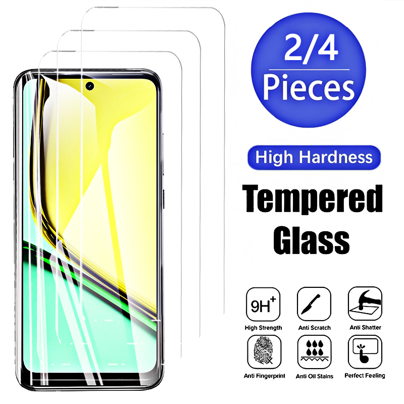 Realme C67 - 4 Buah 2 Buah Kaca Tempered