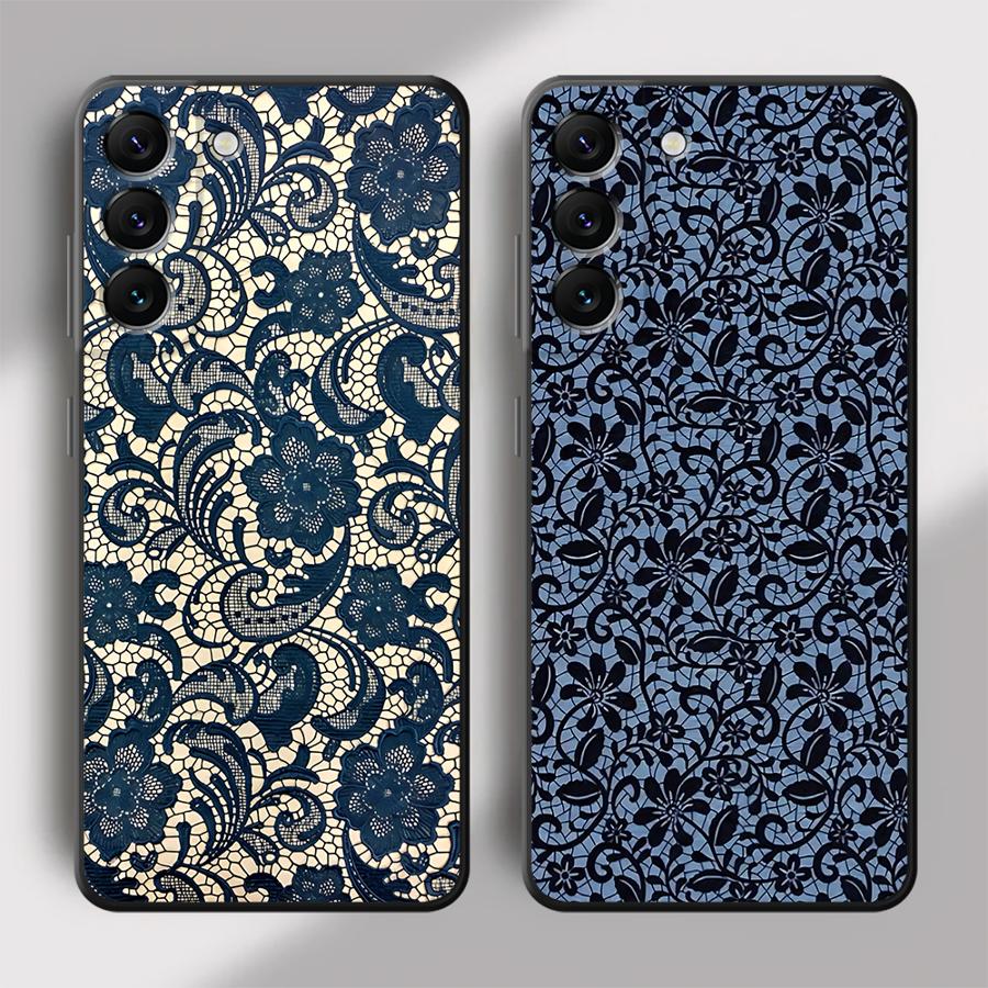 Casing Renda Seksi Hitam untuk - Samsung Galaxy A55 ulasan dan harga