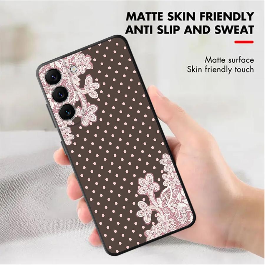 Casing Renda Seksi Hitam untuk - Samsung Galaxy A55 ulasan dan harga