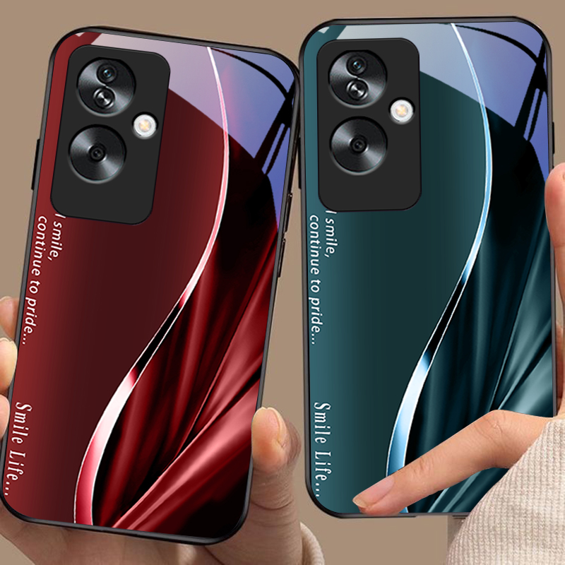 Baru Lembut Coklat Merah untuk - Realme Note 50 ulasan dan harga