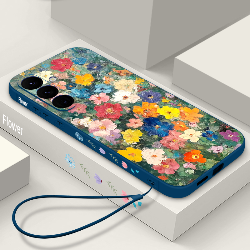 Casing Ponsel Tali Bunga Kreat - Samsung Galaxy A55 ulasan dan harga