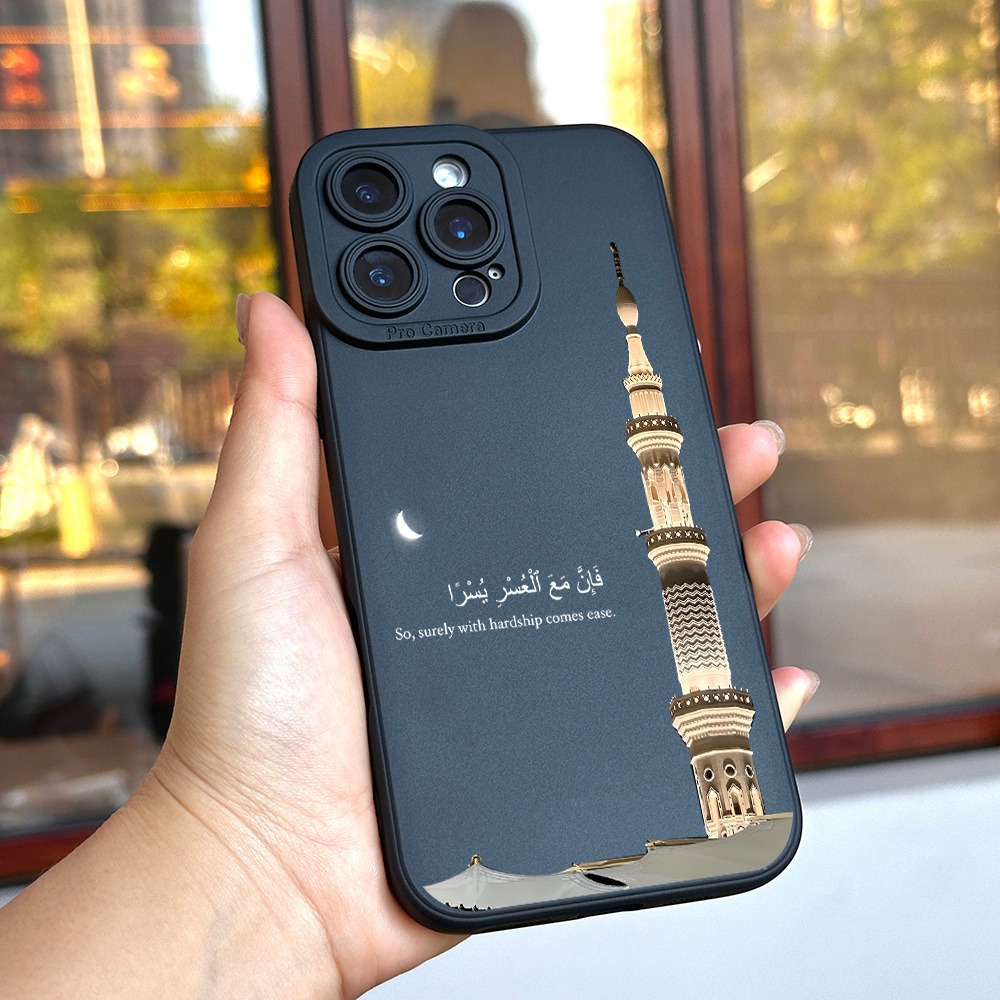Casing Ponsel Hitam dengan Gam - Apple Iphone 15 Pro Max ulasan dan harga