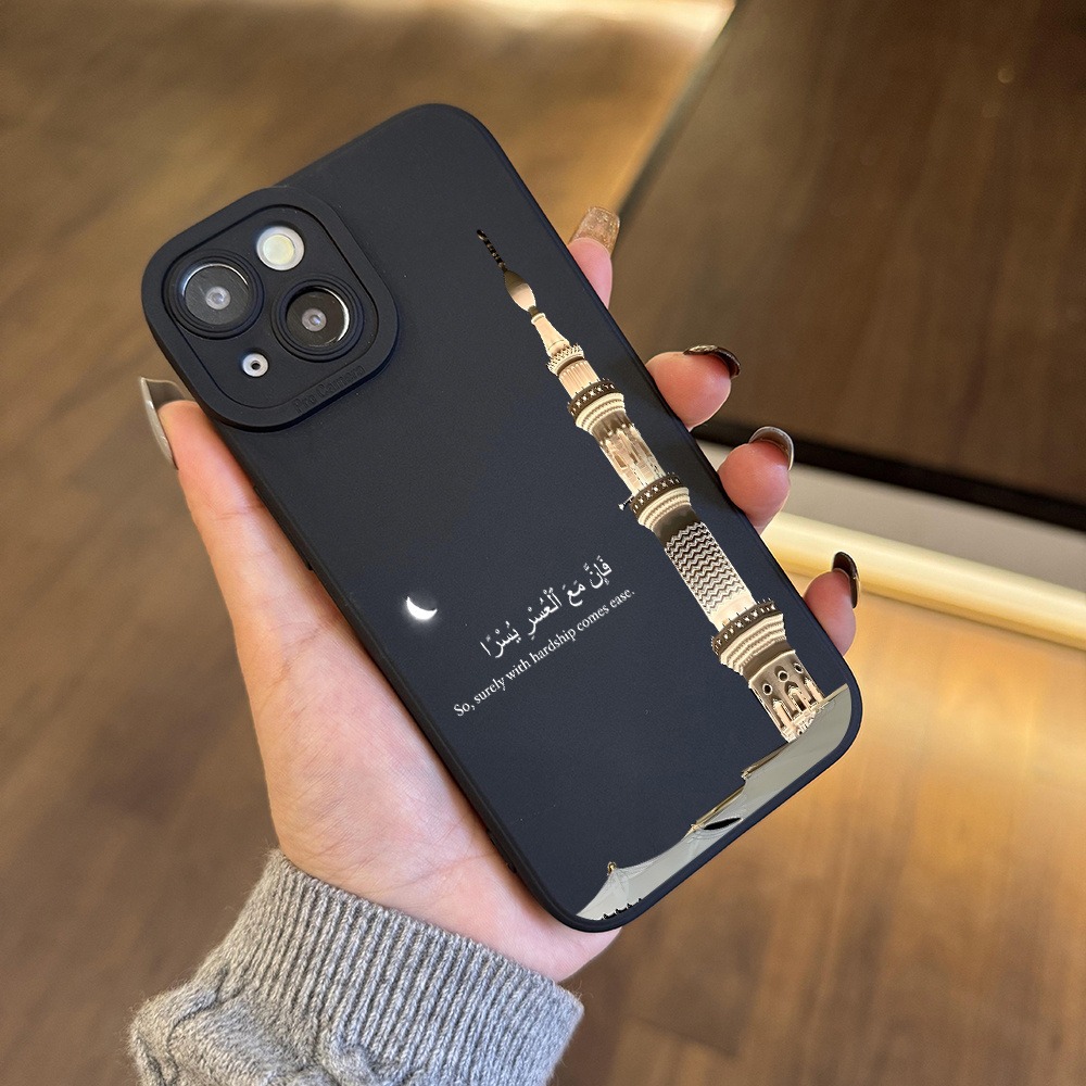 Casing Ponsel Hitam dengan Gam - Apple Iphone 15 Pro Max ulasan dan harga